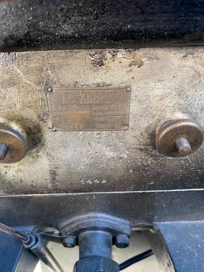 1913 LE ZEBRE

Châssis N 5524



6 HP 


Type...