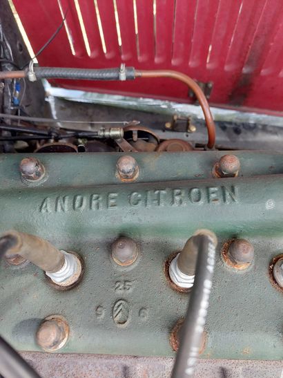 1925 CITROEN 
Fabriquée par Citroën d'octobre...