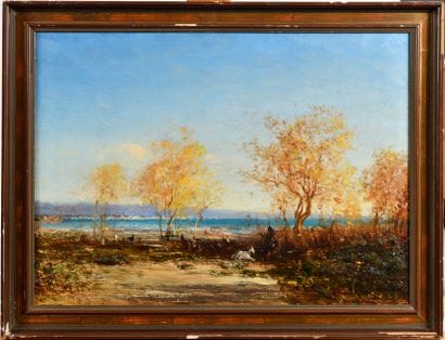 FELIX ZIEM (1821-1911)

Antibes

Huile sur...