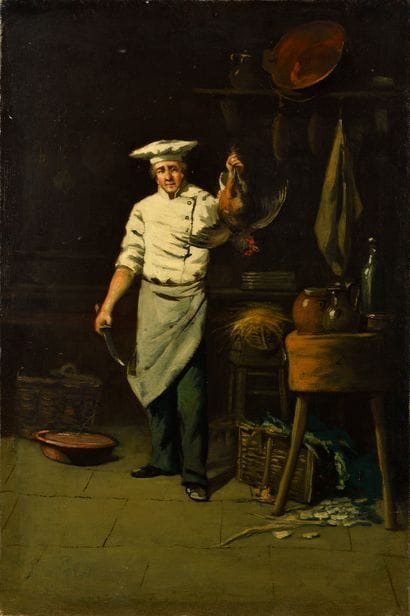 Attribué à THEODULE AUGUSTIN RIBOT (1823-1891)

Le...
