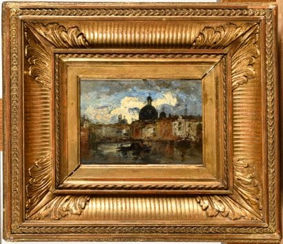 FELIX ZIEM (1821-1911)

Vue de San Simeone...