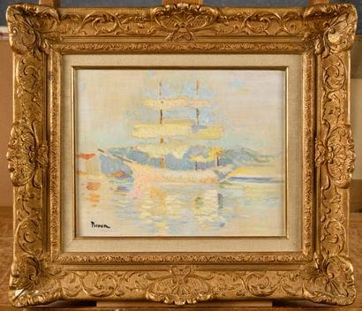 HENRI PERSON (1876-1926)

Le voilier

Huile...