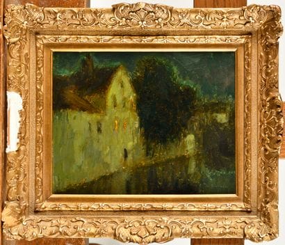 HENRI LE SIDANER (1862-1932)

Clair de Lune,...