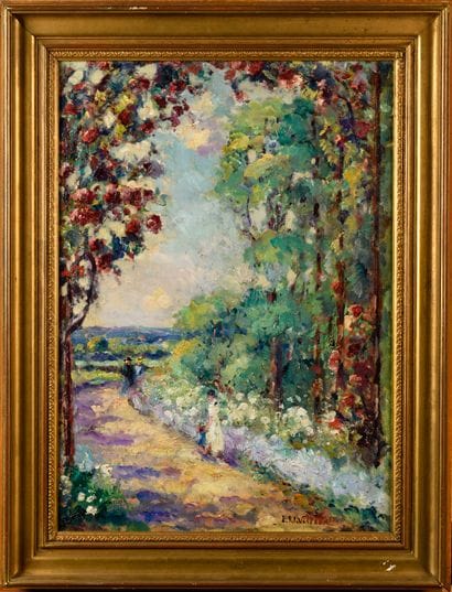 EMMANUEL DE LA VILLÉON (1858-1944)

La promenade...