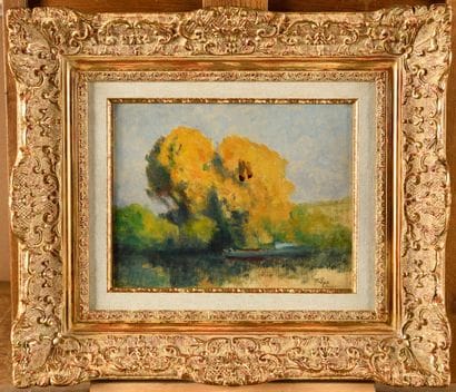 MAXIMILIEN LUCE (1858-1941)

Paysage, Rolleboise

Huile...