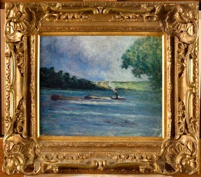 
MAXIMILIEN LUCE (1858-1941)

Péniche à Rosny

Huile...