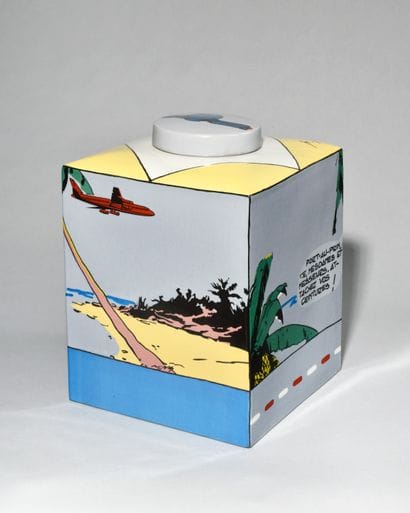 HERVÉ TÉLÉMAQUE (Né en 1937)

Port-au-Prince

Pot...