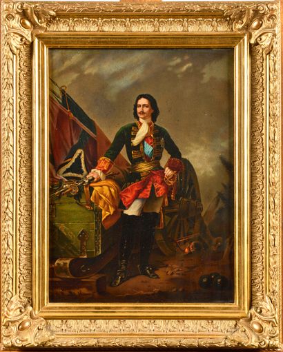 ECOLE RUSSE, XXe siècle

Portrait de Pierre...
