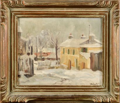 KISLAKOFF Serge (1897-1980)

Ville enneigée

Huile...