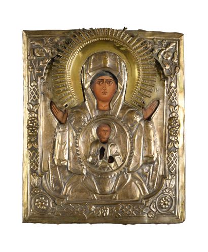 Icône « Le signe de la Vierge »

Russie,...