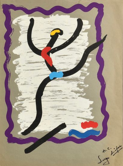 LIFAR Serge (1905-1986)
LOT: Portrait en...