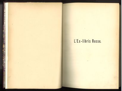VERESTCHAGINE V.

L’Ex-libris russe. Ed.Goliké,...