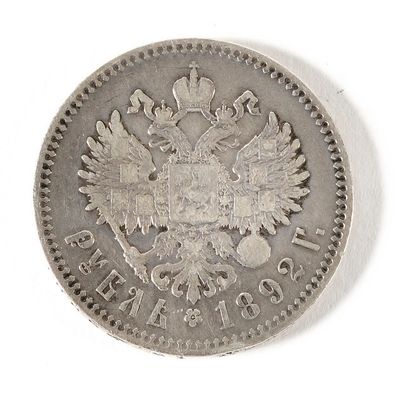 Rouble 1892. Alexandre III.

Argent, 19,78...