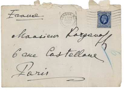 YOUSOUPOFF Félix (1887-1967)

LAS à son avocat...