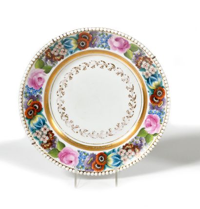 ASSIETTE

Manufacture d’A.G.Popov, Russie,...