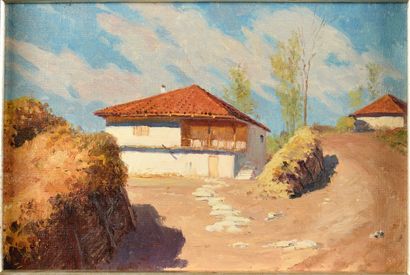 ECOLE RUSSE, début XXe siècle

Paysage de...