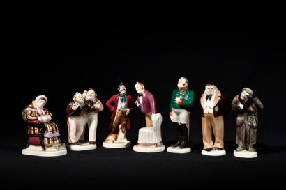 ENSEMBLE de SEPT FIGURINES

Collection d’après...