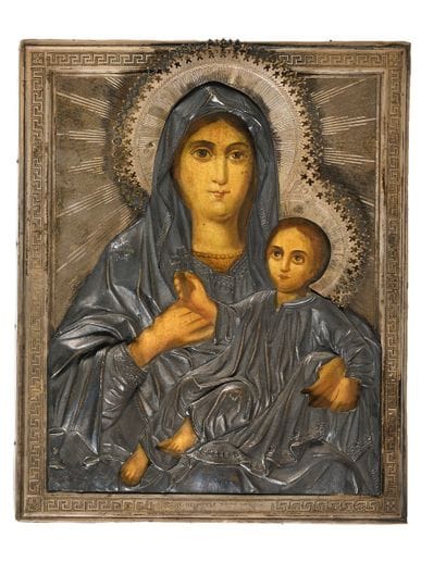 Icône « Vierge Marie de Kozelshansk »

Russie,...