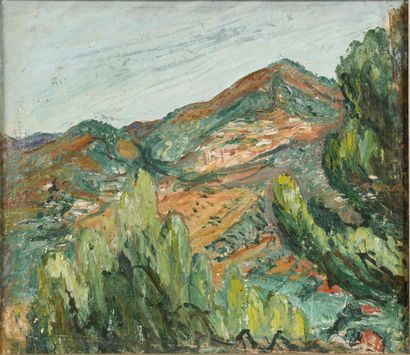 SCEKATICHINA-POTOCKAJA Aleksandra (1892-1967)

Pyrénées

Huile...