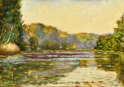 ALTMANN Alexandre (1878-1932)

Vue d’un lac

Huile...