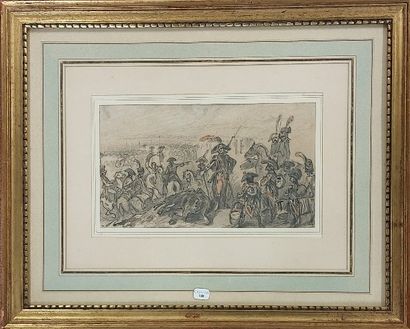 ECOLE FRANÇAISE DU XIXE SIECLE

La bataille...