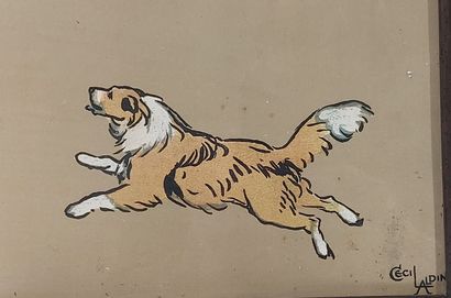 Cecil ALDIN (1870-1935)

La calèche 

lithographie

31...
