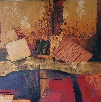 Pair of LARGE ABSTRATED COMPOSITIONS

Mixed...