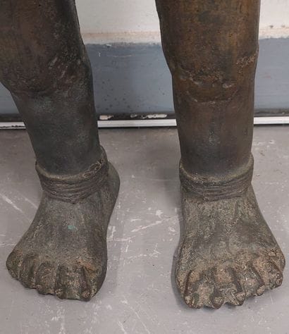 STATUES AFRICAINES

Couple en bronze 

H...