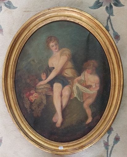 SCHOOL OF THE XIXEME SIECLE

The summer

Oil...