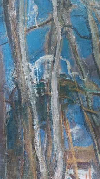 Gabriel FOURNIER (1893-1963) attribué à 

Sous-bois...
