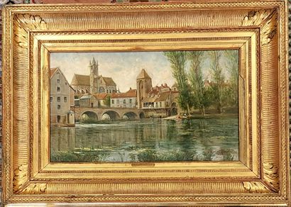 Clément BEAUFRERE (début XXe)

Vue de Morêt-sur-loing

Huile...