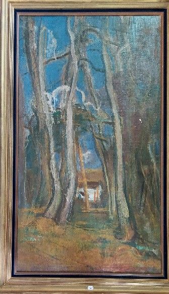 Gabriel FOURNIER (1893-1963) attribué à 

Sous-bois...