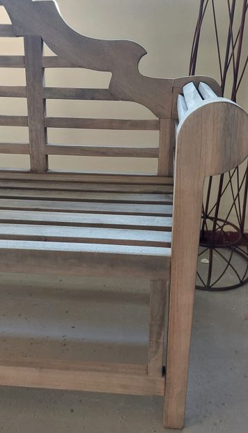 BANC en teck massif 

Longueur : 165 cm

Profondeur...