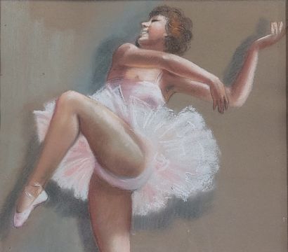 Anne H. BRUN (XXe)

La danseuse

Pastel et...