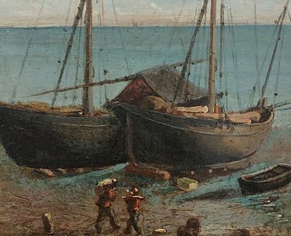 ECOLE DU XIXème SIECLE 

Marine

Huile sur...