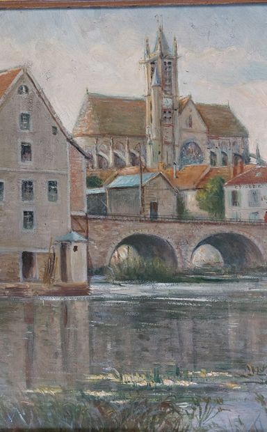 Clément BEAUFRERE (début XXe)

Vue de Morêt-sur-loing

Huile...