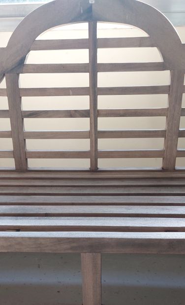 BANC en teck massif 

Longueur : 165 cm

Profondeur...