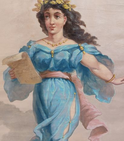 ECOLE FIN du XIXeme siècle 

Deux Allégories...