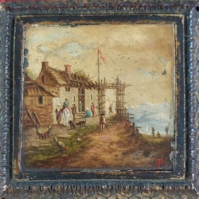 ECOLE DU XIXEME SIECLE - miniature

Scène...
