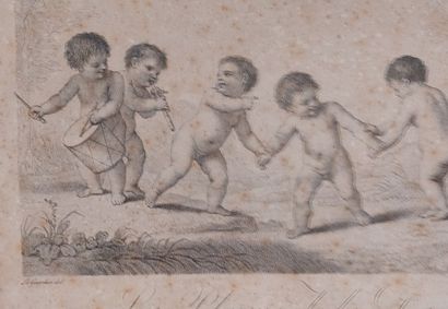 PAIRE DE GRAVURES 

Les plaisirs de la danse...