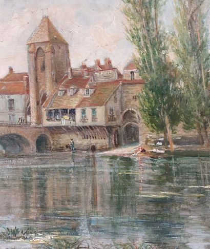 Clément BEAUFRERE (début XXe)

Vue de Morêt-sur-loing

Huile...