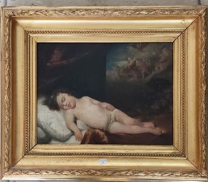 SCHOOL OF THE XIXEME SIECLE

The dream 

Oil...
