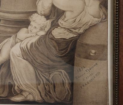 Edmond THERAINE - D'après Fragonard

Callirrhoé...