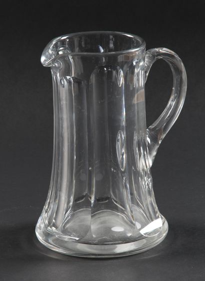 BACCARAT.
Crystal water jug, 