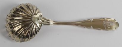 Spoon SAUPOUDREUSE out of vermeille with...