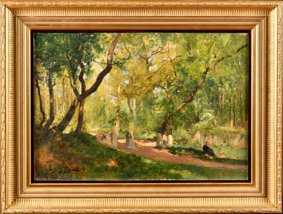 Louis TAUZIN (c.1842-c.1915)
Break in the...