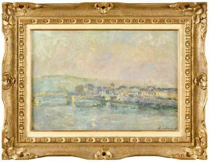 Albert LEBOURG (1849-1928)
Rouen, the Boieldieu...