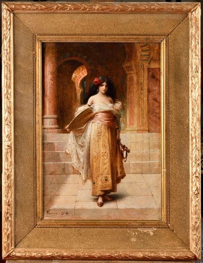 Adrien Henri TANOUX (1865-1923)
Young oriental...