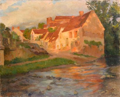 Paul CORDONNIER (1878-1963)
The village of...