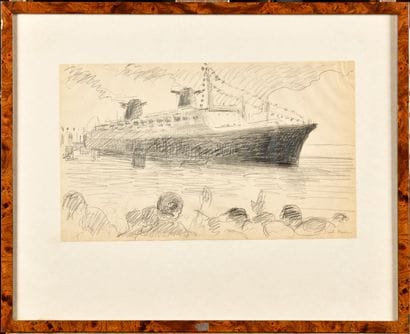 Marin MARIE (1901-1987)
The launching of...